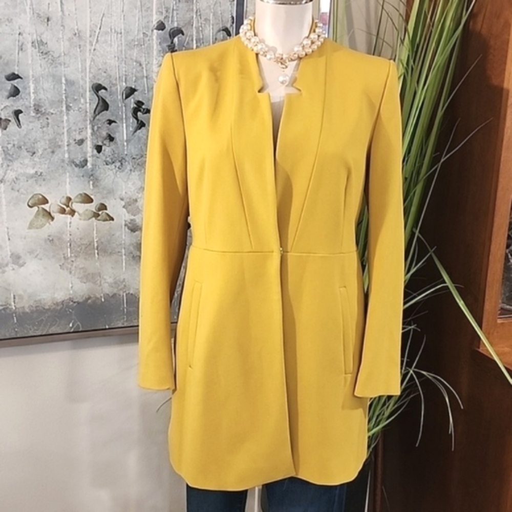Zara Yellow Women's Blazer